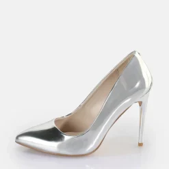 Outlet BUFFALO Juliette Escarpins Vegan Argent