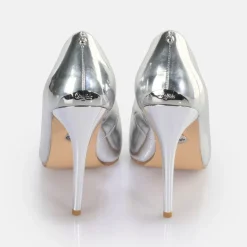 Outlet BUFFALO Juliette Escarpins Vegan Argent