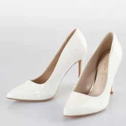 Discount BUFFALO Juliette Escarpins Vegans Blanc