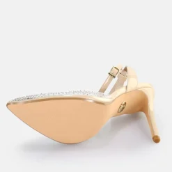 Flash Sale BUFFALO Juliette Glam Sandales A Talon Vegan Transparent/ Creme