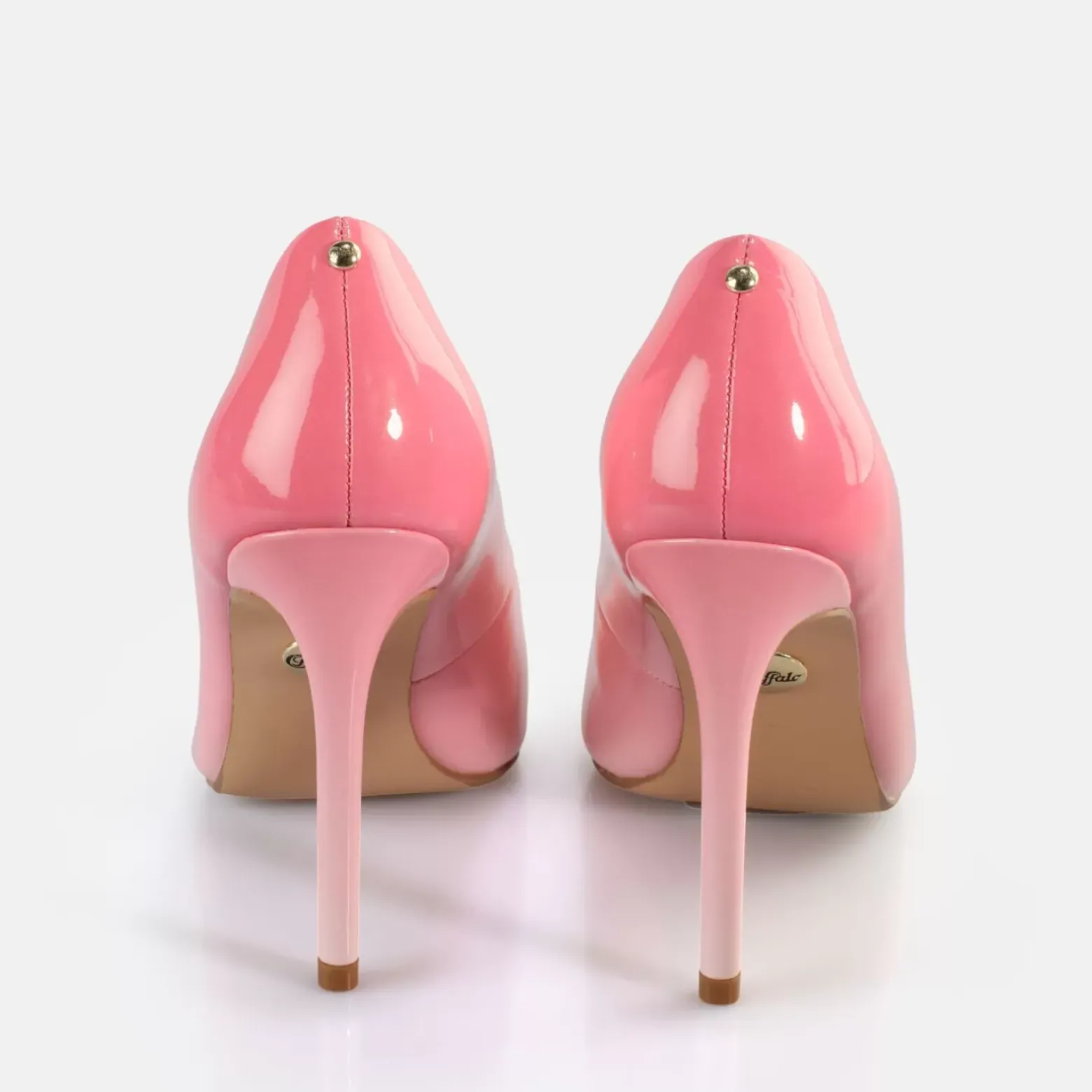 Fashion BUFFALO Juliette Gradient Escarpins Vegans Degrade-Rouge Blanc