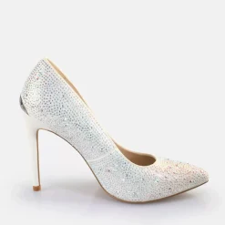 Outlet BUFFALO Juliette Ice Escarpins Vegans Perle Blanc