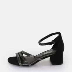 Online BUFFALO Lilly Glam Sandales A Talon Vegan Noir