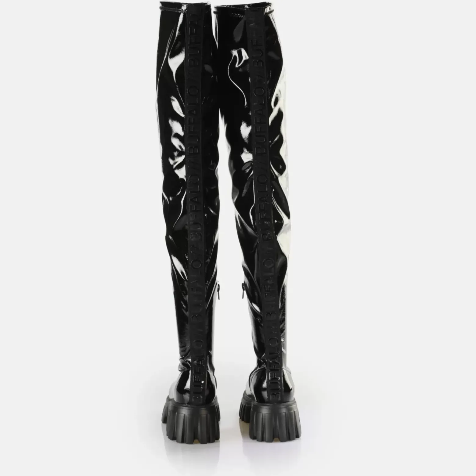 Discount BUFFALO Lion Over Bottes Vegan Noir