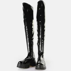 Discount BUFFALO Lion Over Bottes Vegan Noir