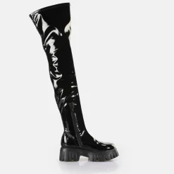 Discount BUFFALO Lion Over Bottes Vegan Noir