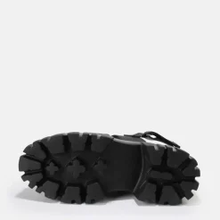 Sale BUFFALO Lion Pierce Sandales A Plateforme Veganes Noir