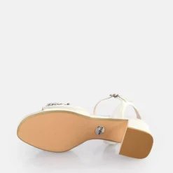 Hot BUFFALO Lucy Ice Sandales A Talon Ivoire No_Color