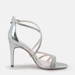 Discount BUFFALO Makai 2 Sandales Veganese Argent