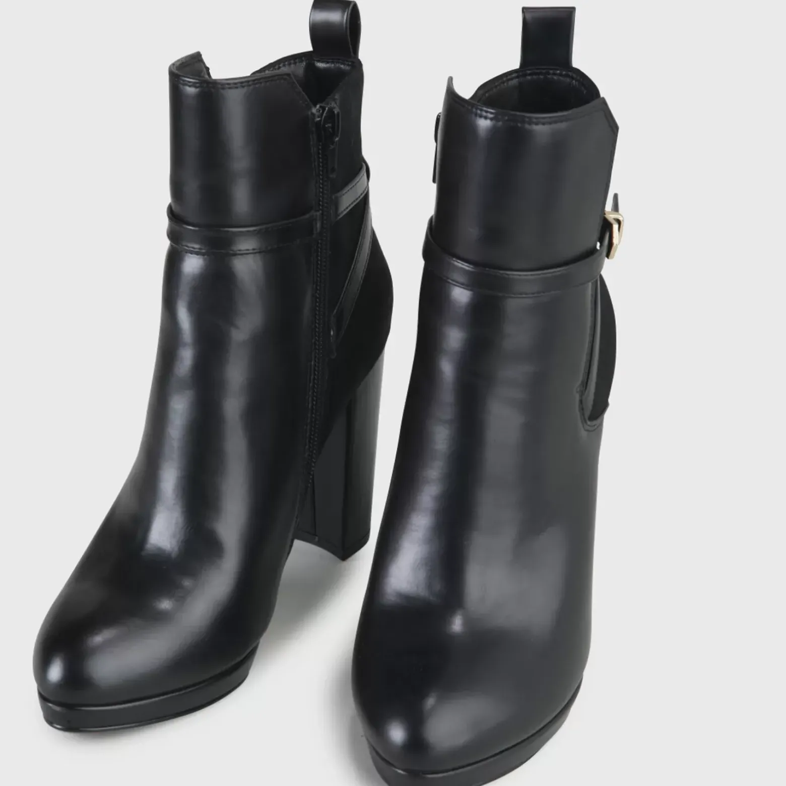 Flash Sale BUFFALO Mariela Bottines Cheville Veganes Noir