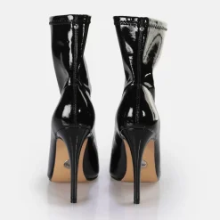 Store BUFFALO Marjorie Sockboot Mid Bottines Vegan Noir