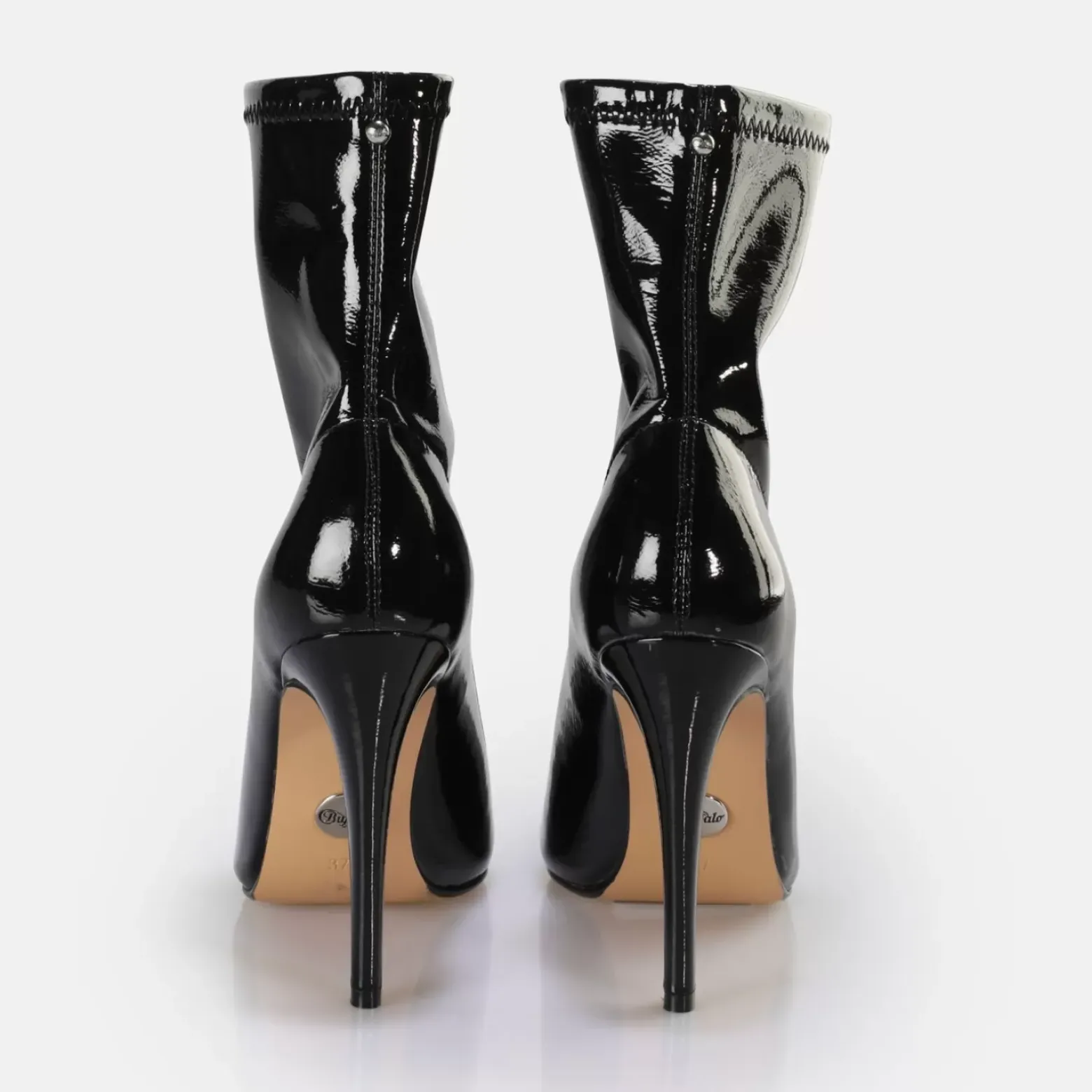 Store BUFFALO Marjorie Sockboot Mid Bottines Vegan Noir