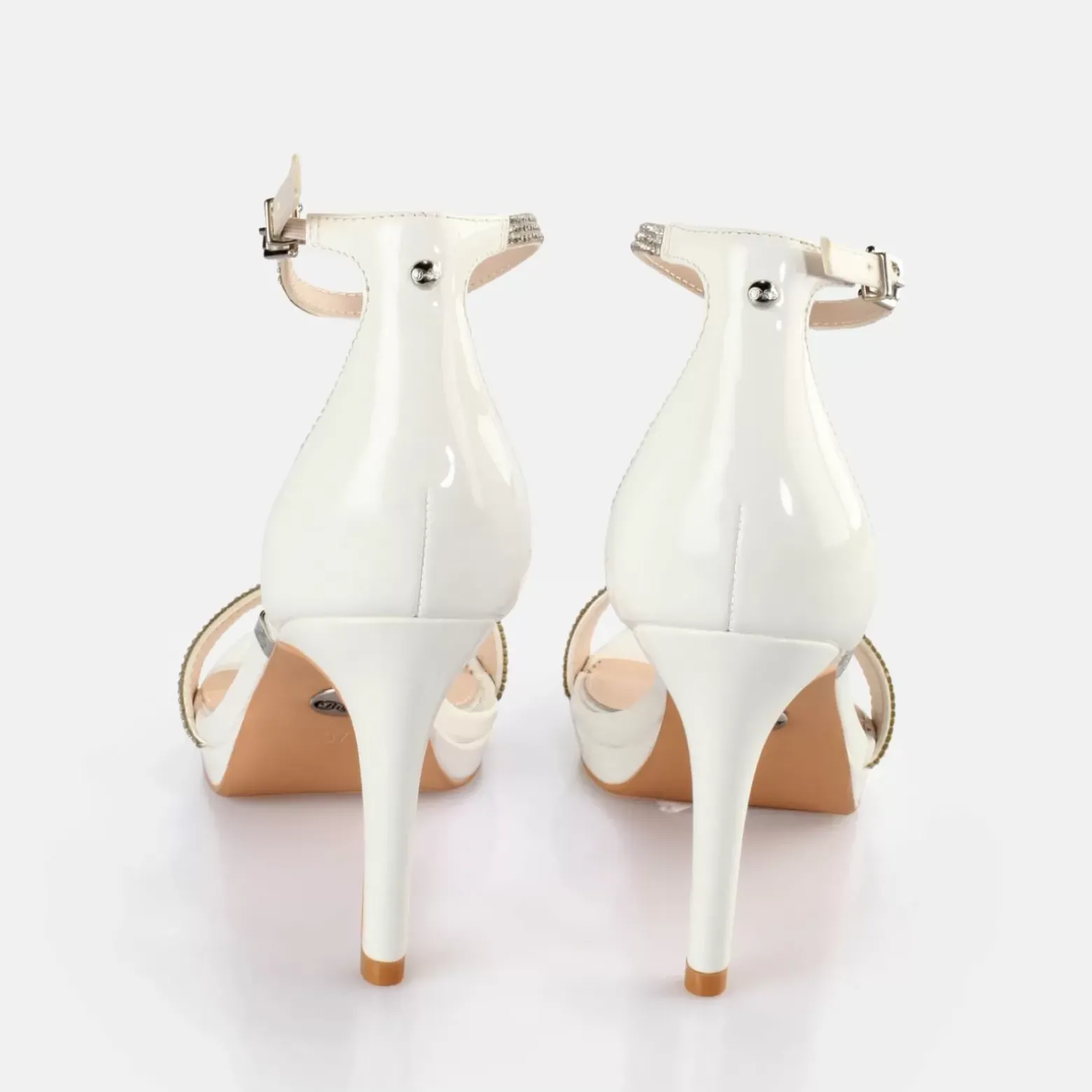 Shop BUFFALO Mary Belle Sandales A Talon Blanc