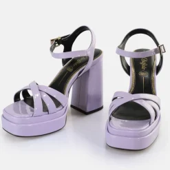 Shop BUFFALO May Donna Sandales A Talon Veganes Lavande