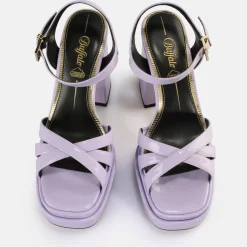 Shop BUFFALO May Donna Sandales A Talon Veganes Lavande