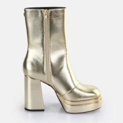 Flash Sale BUFFALO May Zip Boot Mid Bottines Vegan Or