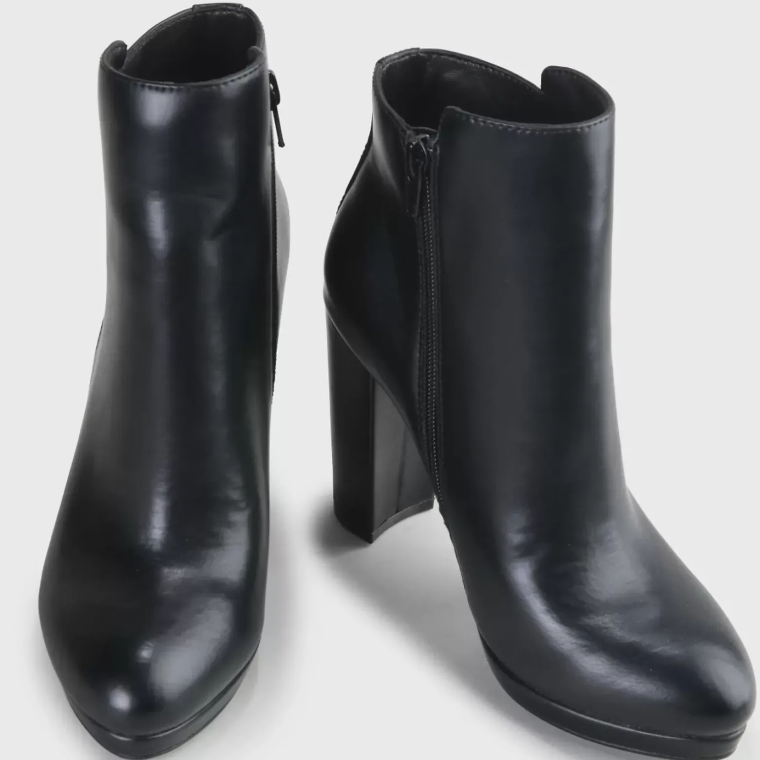 Best BUFFALO Melinda Bottines Cheville Veganes Noir