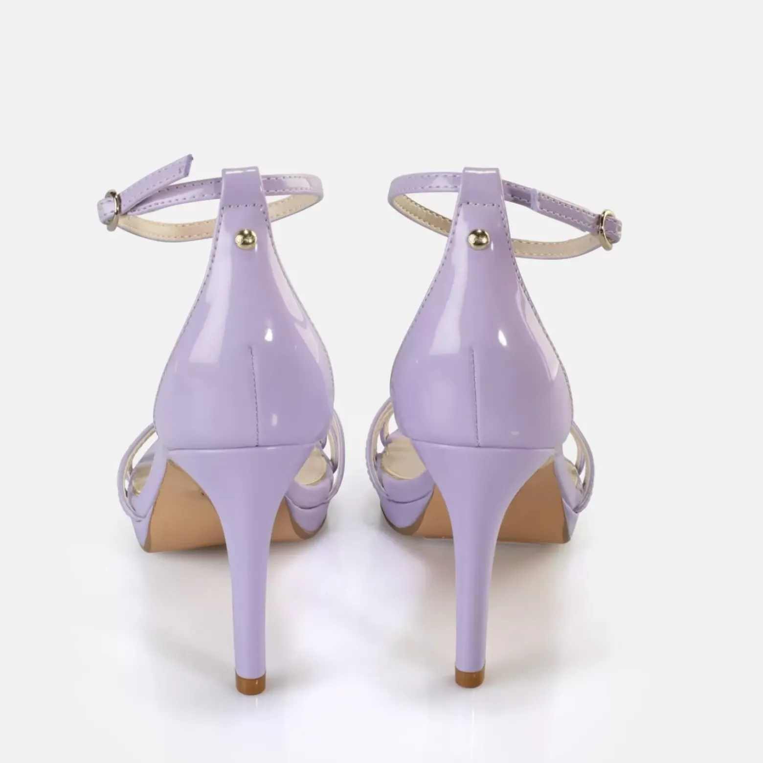 Store BUFFALO Melissa 2 Sandales A Talon Veganes Lavande