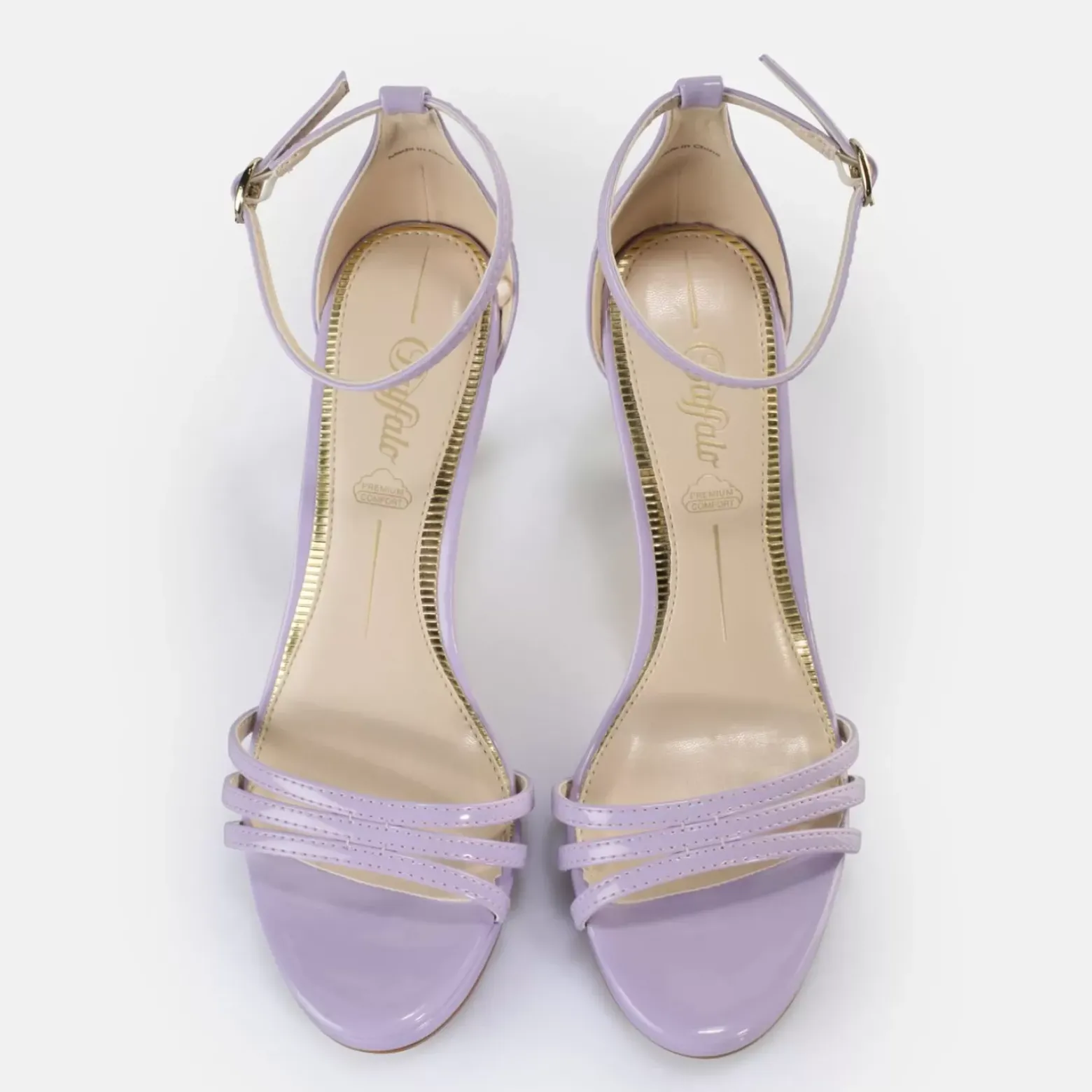 Store BUFFALO Melissa 2 Sandales A Talon Veganes Lavande