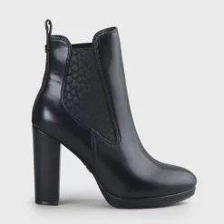 Best Sale BUFFALO Micaiah Bottines Cheville Veganes Noir