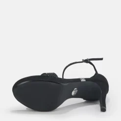 Discount BUFFALO Monroe 2 Sandales Veganes Noir