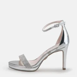 Flash Sale BUFFALO Monroe 2 Sandales Veganese Argent