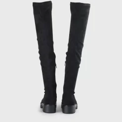 Shop BUFFALO Myrna Bottes Plates Veganes Noir