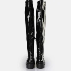 Shop BUFFALO Myrna Overknee Bottes Vegan Noir