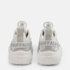 Cheap BUFFALO Oarbis Hike Baskets Basses Veganes Blanc