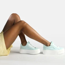 Online BUFFALO Paired Baskets Basses Veganes Menthe