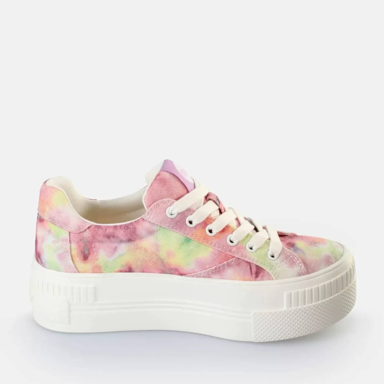 Store BUFFALO Paired Baskets Basses Veganes Batik Violet