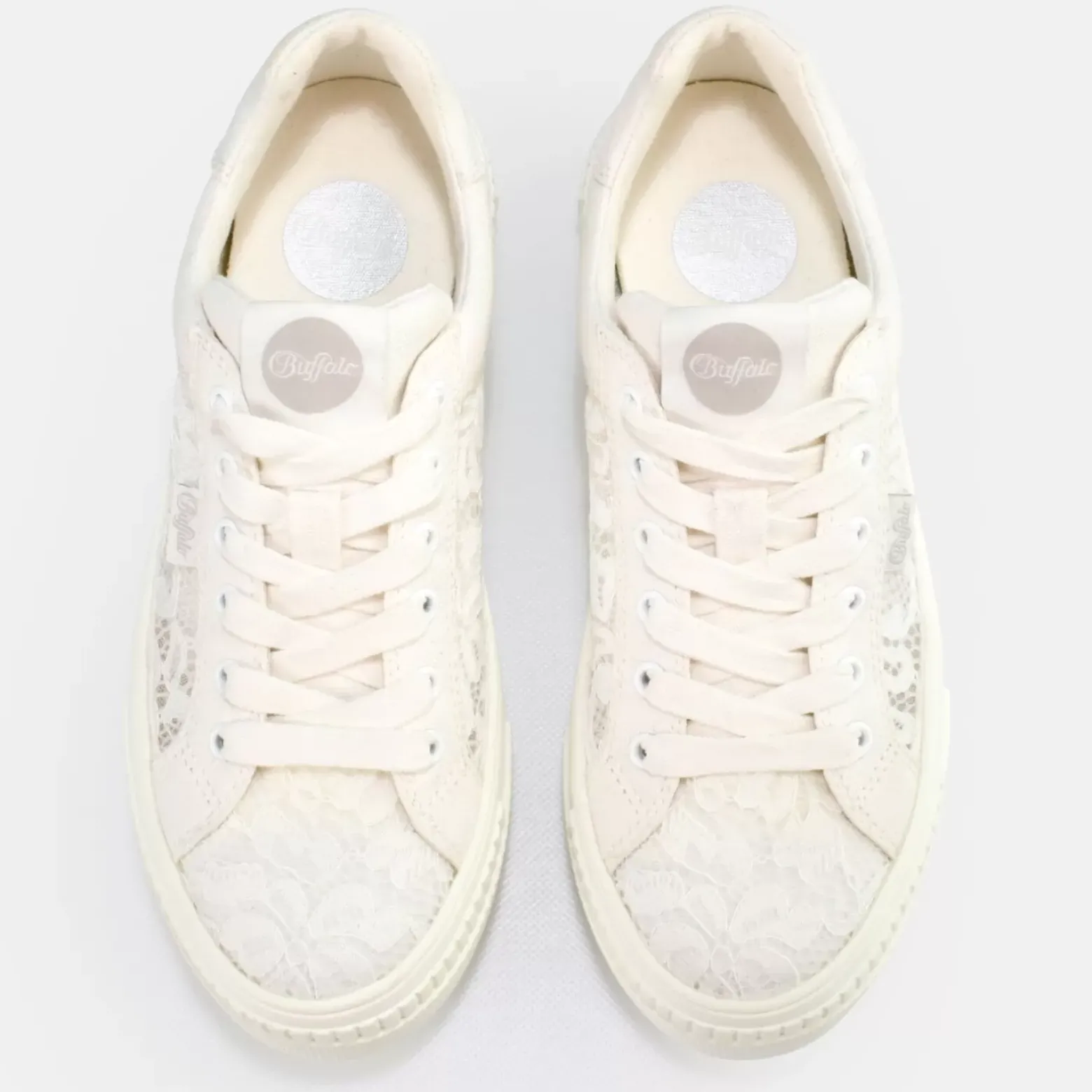 Outlet BUFFALO Paired Bloom Baskets Veganes Blanc