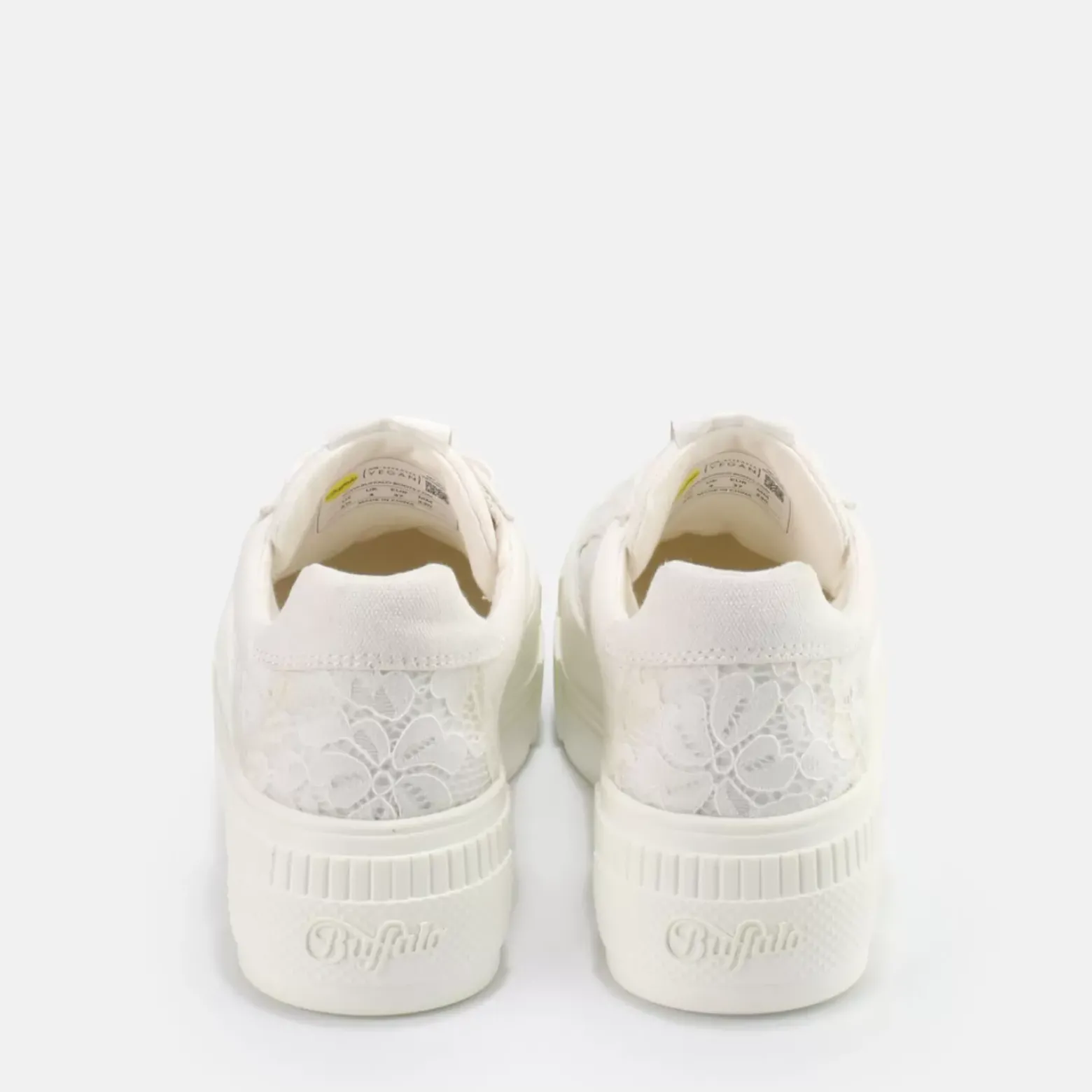 Outlet BUFFALO Paired Bloom Baskets Veganes Blanc