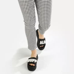 Flash Sale BUFFALO Paired Sld Sandales Veganes Noir