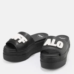 Flash Sale BUFFALO Paired Sld Sandales Veganes Noir