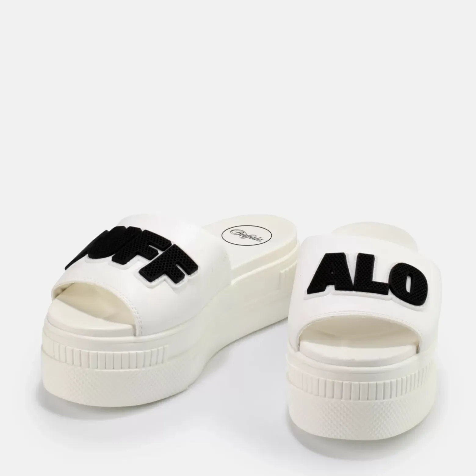 Flash Sale BUFFALO Paired Sld Sandales Veganes Blanc