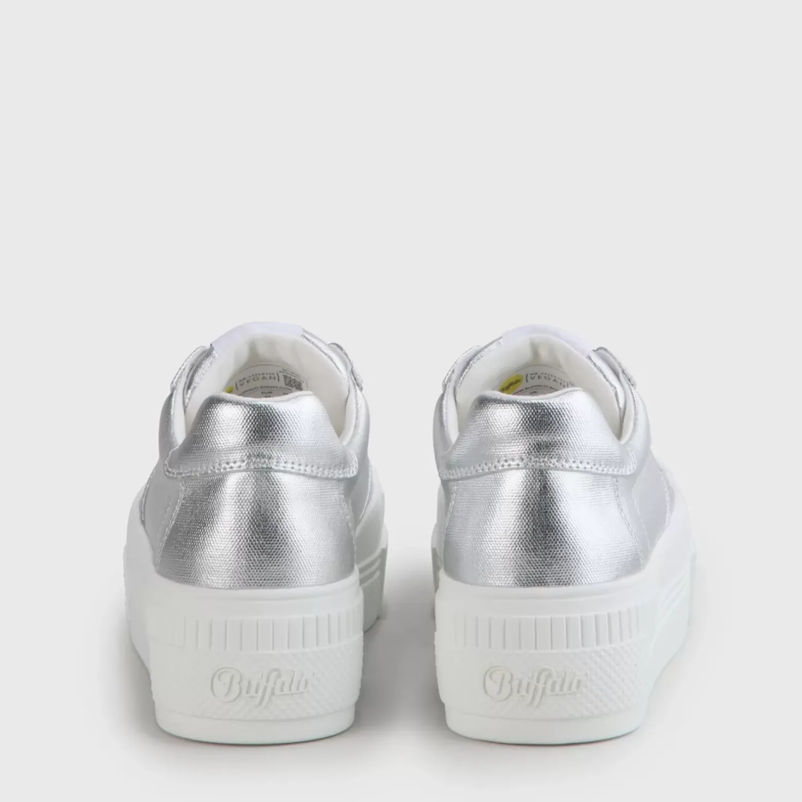 Clearance BUFFALO Paired Sneaker Veganes Argent