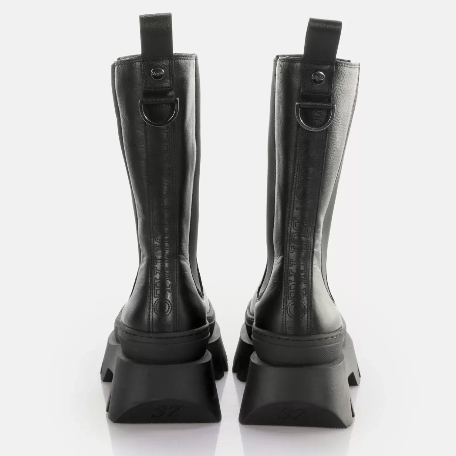 Cheap BUFFALO Parker Chelsea Bottes Noir