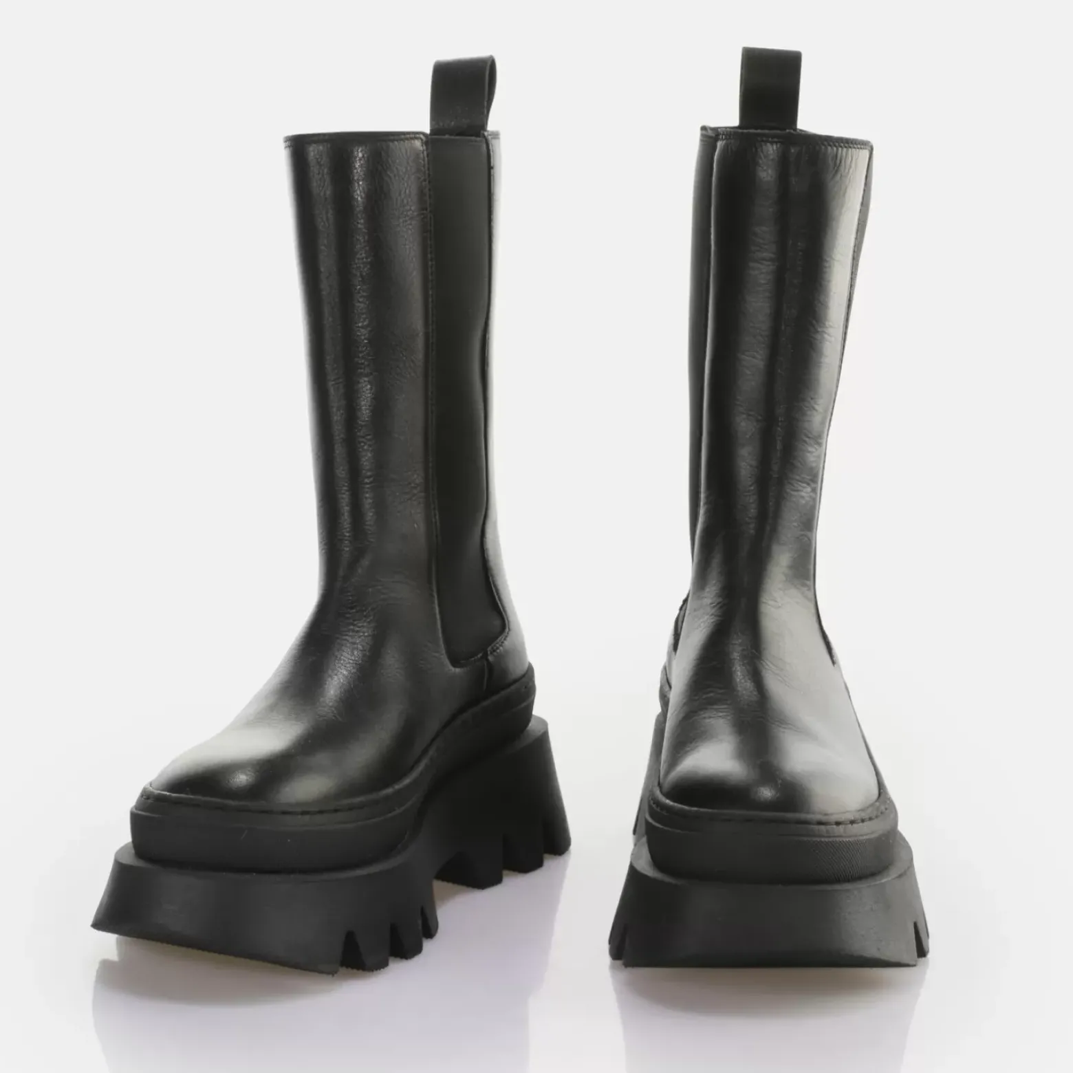 Cheap BUFFALO Parker Chelsea Bottes Noir