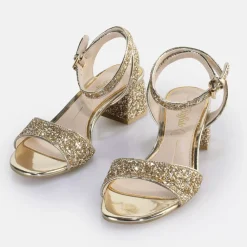 Online BUFFALO Rainelle Sandales A Talon Vegan Or