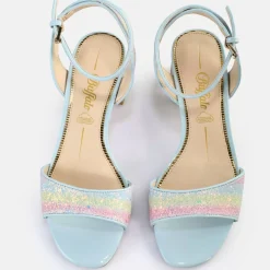 Cheap BUFFALO Rainelle Sandales A Talon Veganes Mix Pastel Pastel Multi