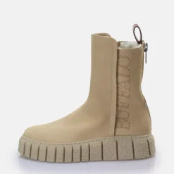 Best Sale BUFFALO Rampa Zip Warm Bottines Creme