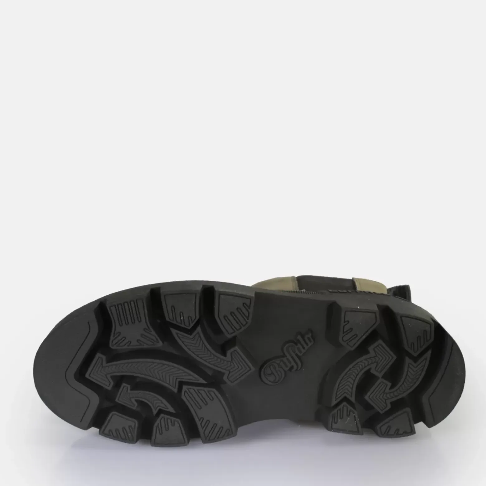 Fashion BUFFALO Raven Chelsea Bottines Vegan Pour Homme Kaki/Noir Beige