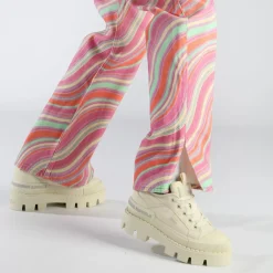 Fashion BUFFALO Raven Lo Baskets Basses Vegan Creme