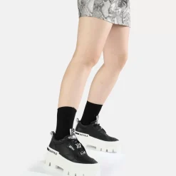 Hot BUFFALO Raven Ox Baskets Veganes Noir