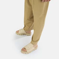 New BUFFALO Raven Tec-Sld Men Sandales Veganes Beige