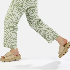 Best Sale BUFFALO Raven Tec-Sld Sandales Veganes Beige