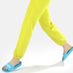 Fashion BUFFALO Rees Sandales Plates Veganes Ciel Bleu