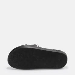 Online BUFFALO Rey Mules Veganes Noir-Blanc