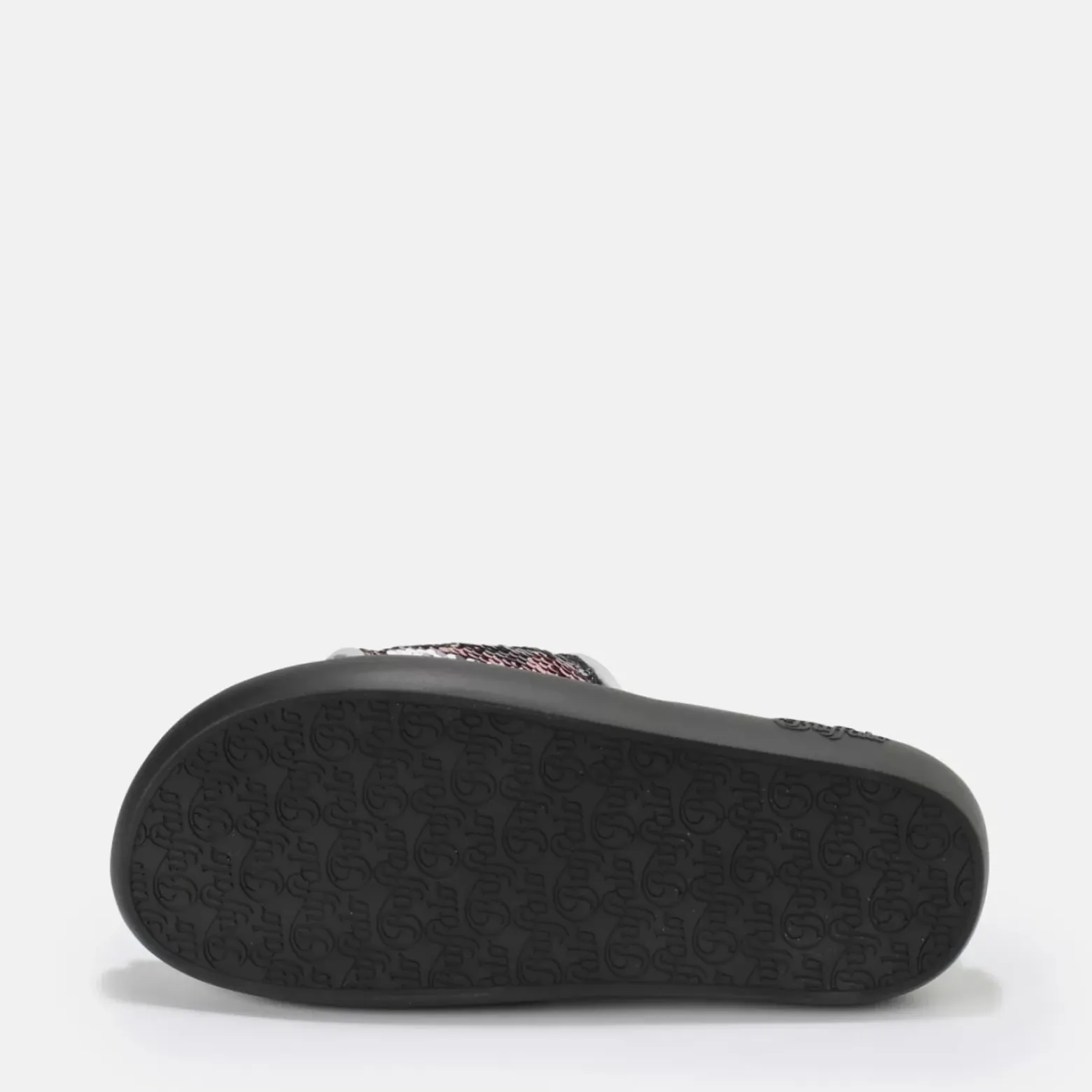 Online BUFFALO Rey Mules Veganes-Argente Noir